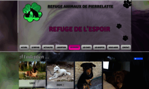 Refuge-animaux-pierrelatte.com thumbnail