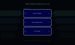 Refundschedule.us thumbnail