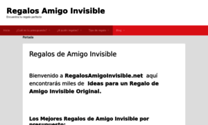 Regalosamigoinvisible.net thumbnail