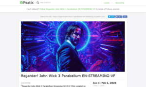 Regard-john-wick-3-parabellum-en-streaming-vf.peatix.com thumbnail