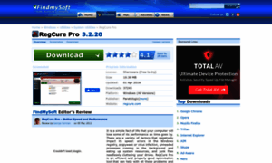 Regcure-pro.findmysoft.com thumbnail