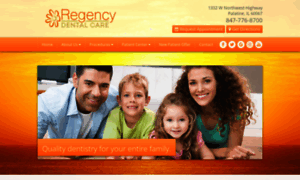 Regencydentalcare.com thumbnail