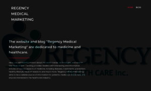 Regencymedicalmarketing.co.uk thumbnail