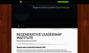 Regenerativeleadershipinstitute.brandyourself.com thumbnail