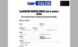 Reggioemilia.iamcalcio.it thumbnail