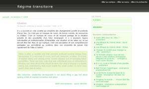 Regimetransitoire.free.fr thumbnail