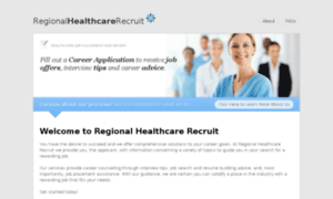 Regionalhealthcarerecruit.com thumbnail