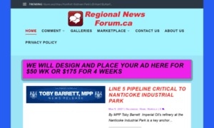 Regionalnewsforum.ca thumbnail