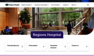 Regionshospital.com thumbnail