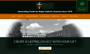 Regiscatholicschoolsfoundation.com thumbnail