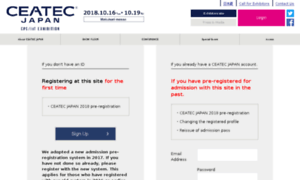 Regist.ceatec.com thumbnail