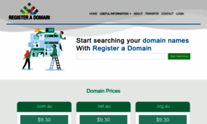 Register-a-domain.com.au thumbnail