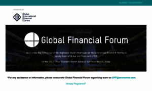 Register.globalfinancialforum.ae thumbnail