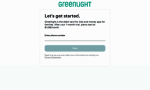 Register.greenlightcard.com thumbnail