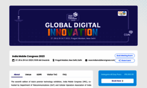 Register.indiamobilecongress.com thumbnail