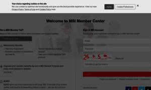 Register.msi.com thumbnail