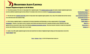 Registered-agent-listings.com thumbnail