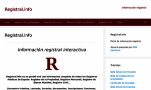 Registral.info thumbnail