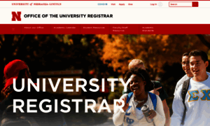 Registrar.unl.edu thumbnail