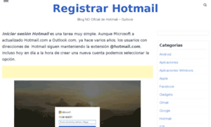 Registrarse-hotmail.com thumbnail