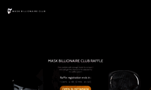 Registration.maskbillionaireclub.com thumbnail