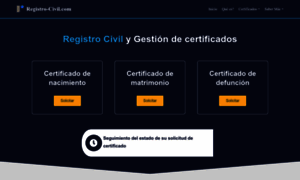 Registro-civil.com thumbnail