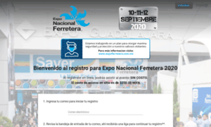 Registro.expoferretera.com.mx thumbnail