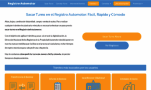 Registroautomotorturnos.com thumbnail