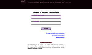 Registroescolar.uacm.edu.mx thumbnail