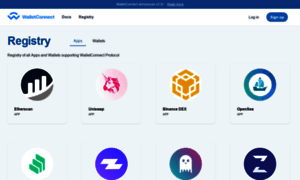 Registry.walletconnect.org thumbnail