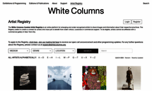 Registry.whitecolumns.org thumbnail