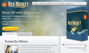 Regrocketsoftware.com thumbnail