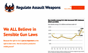 Regulateassaultweapons.org thumbnail