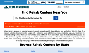 Rehab-centers.org thumbnail