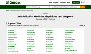 Rehabilitation-medicine-physicians.cmac.ws thumbnail