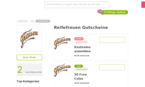 Reifefrauen.gutscheincodes.de thumbnail