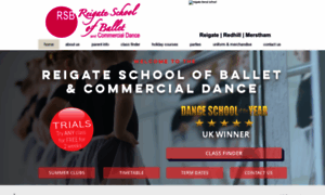 Reigateschoolofballet.com thumbnail