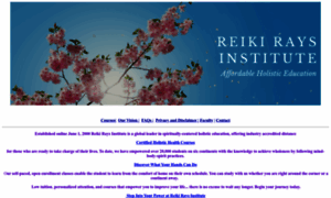Reikiraysinstitute.com thumbnail