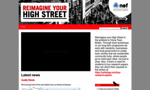 Reimagineyourhighstreet.org thumbnail