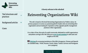 Reinventingorganizationswiki.com thumbnail