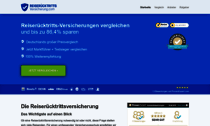 Reiseruecktrittsversicherung.com thumbnail