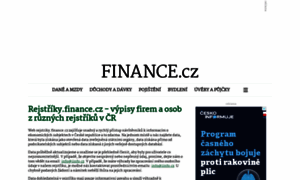 Rejstriky.finance.cz thumbnail