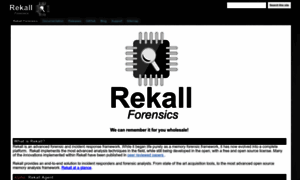 Rekall-forensic.com thumbnail