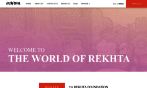 Rekhtafoundation.org thumbnail