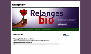 Relangesbio.fr thumbnail