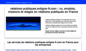 Relations-publiques.enligne-fr.com thumbnail
