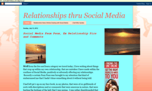 Relationshipsthrusocialmedia.blogspot.com thumbnail