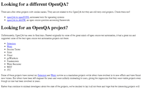 Release.openqa.org thumbnail