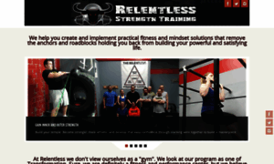 Relentless-strength-training.com thumbnail