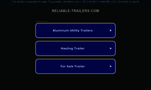 Reliable-trailers.com thumbnail